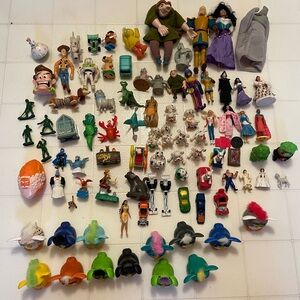 Vintage McDonald’s Happy Meal Toys Lot Of 88 90s  & 00s Disney, Hot Wheels Etc